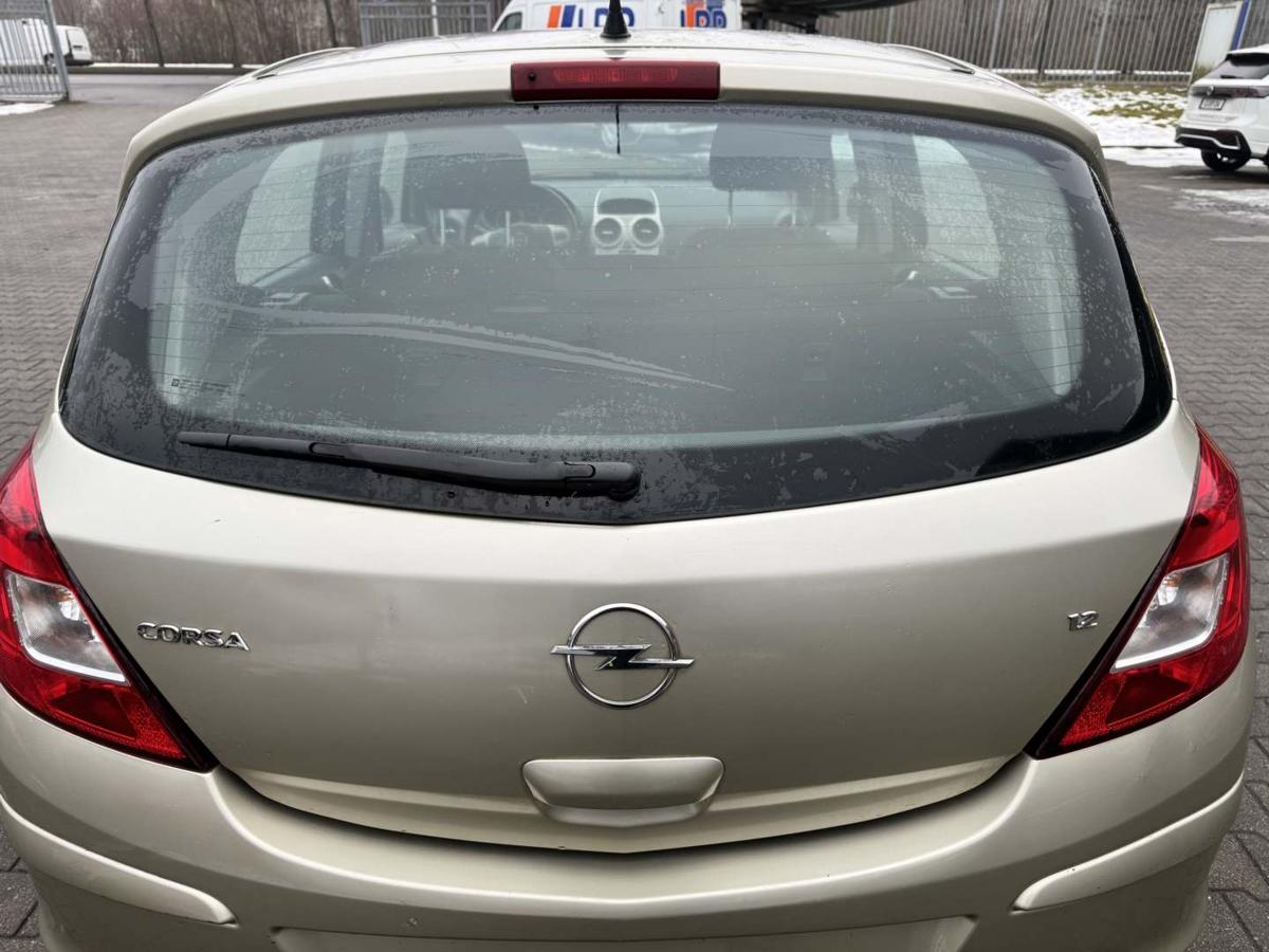 Opel Corsa D original Heckklappe mit Heckscheibe 5-T&uuml;rer Z40M Champagnersilber Bj.2006